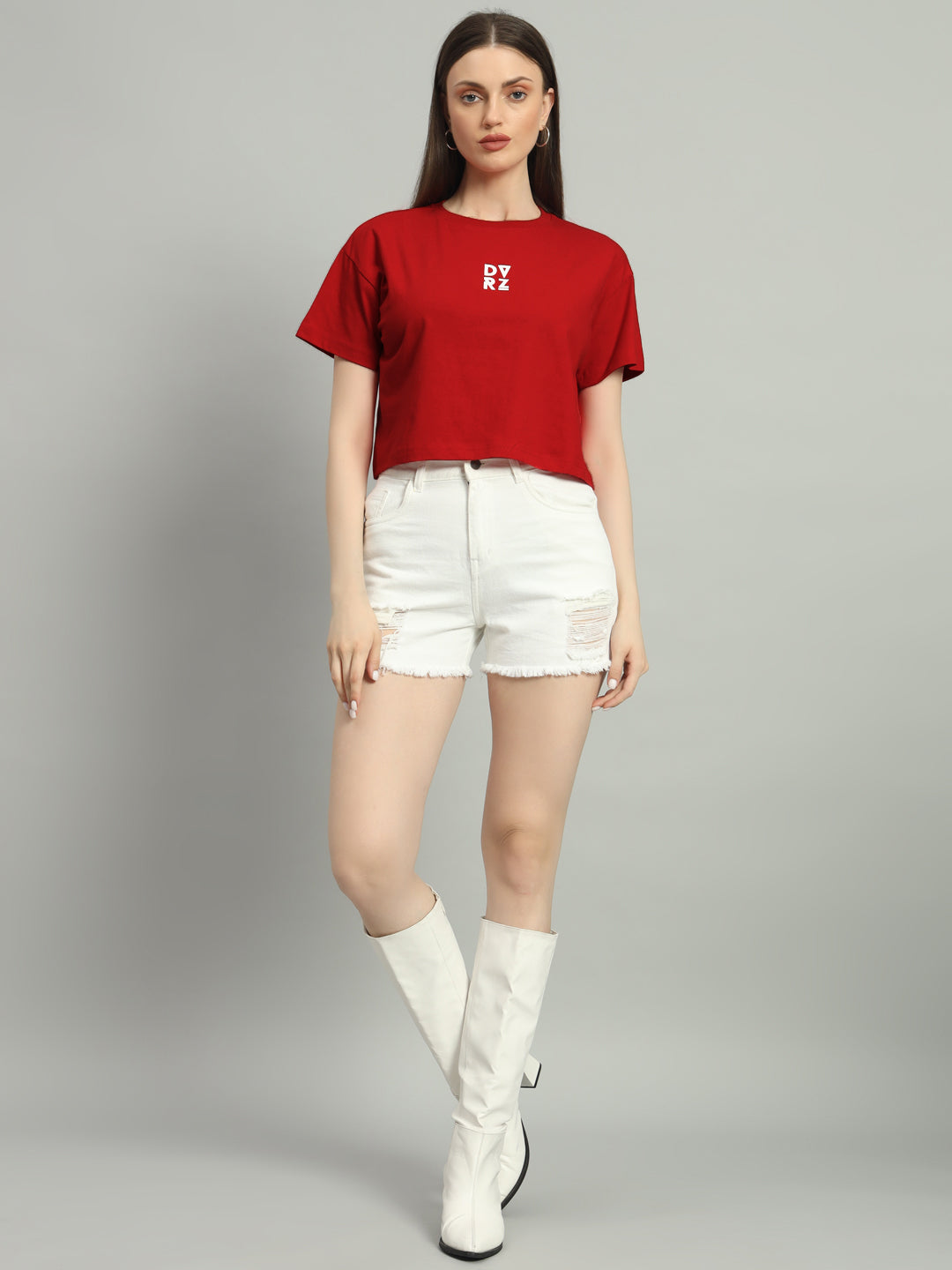 Red Jersey Short Tee