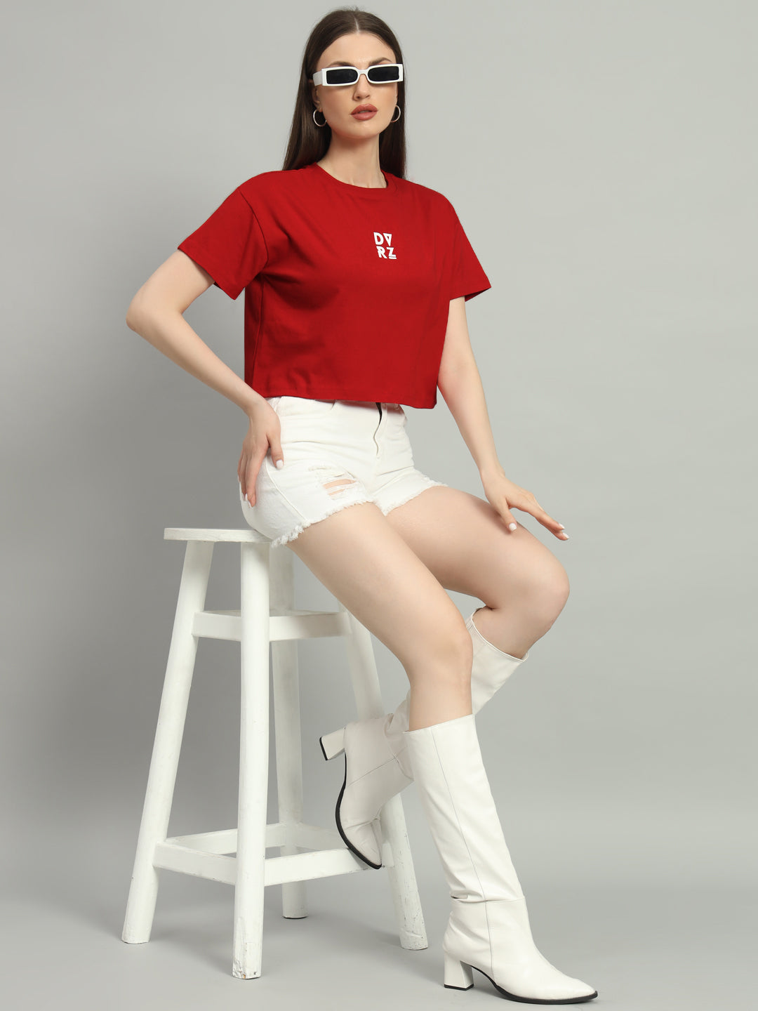 Red Jersey Short Tee