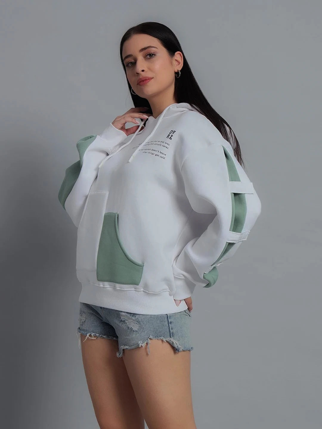 Asymmetrical Hoodie Women's