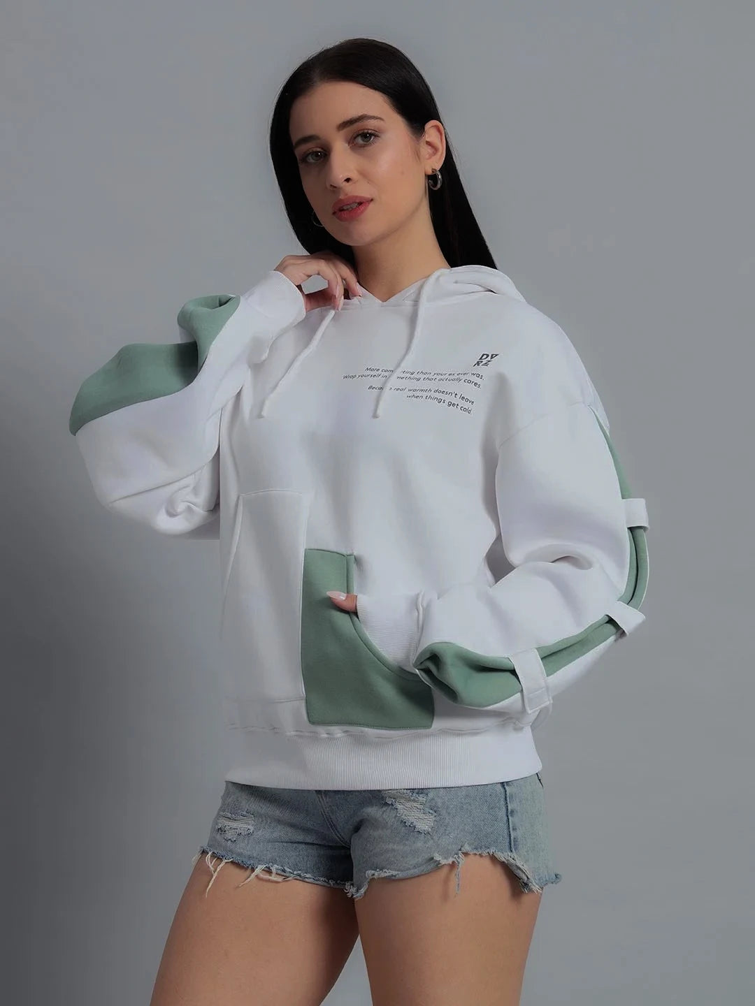 Asymmetrical Hoodie Women's