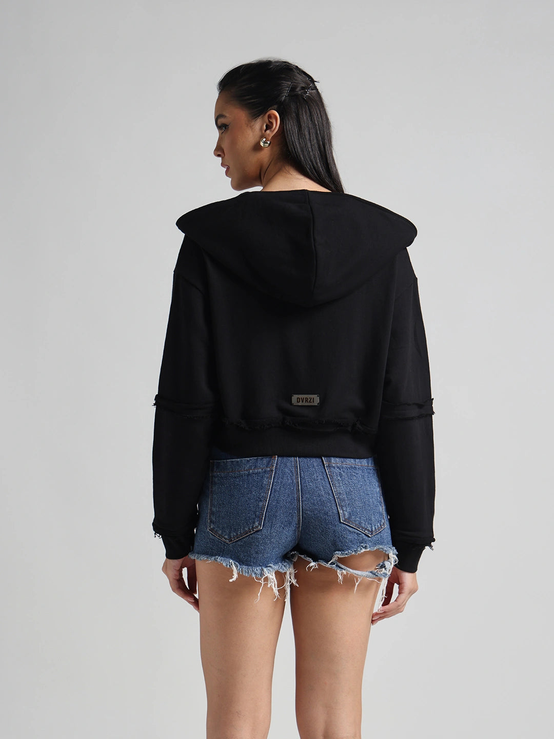 Black Cropped Jacket