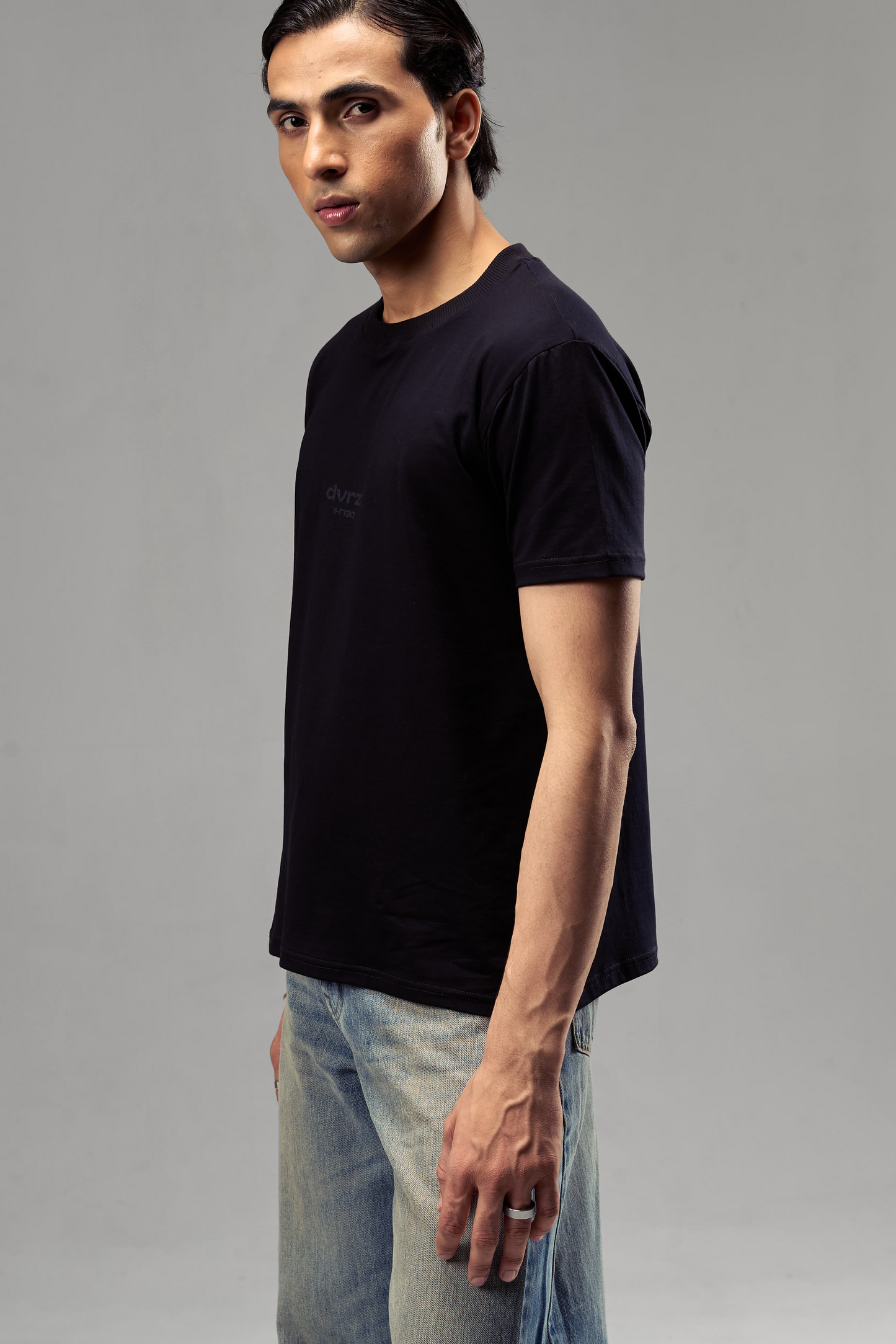 Black Muscle Tee