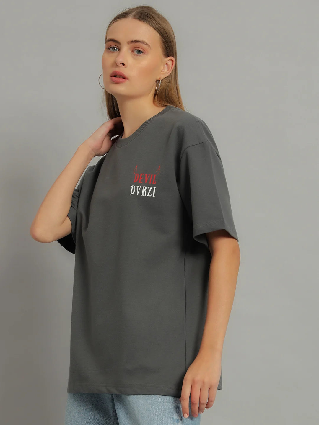 Grey Diabolical Deal Tee Women's