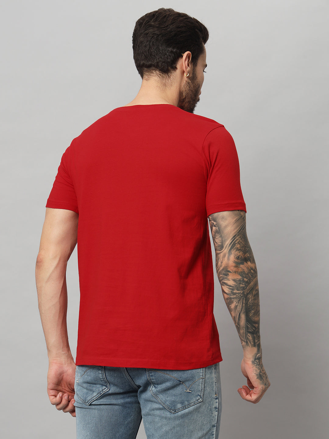 Red Take the Risk Tee