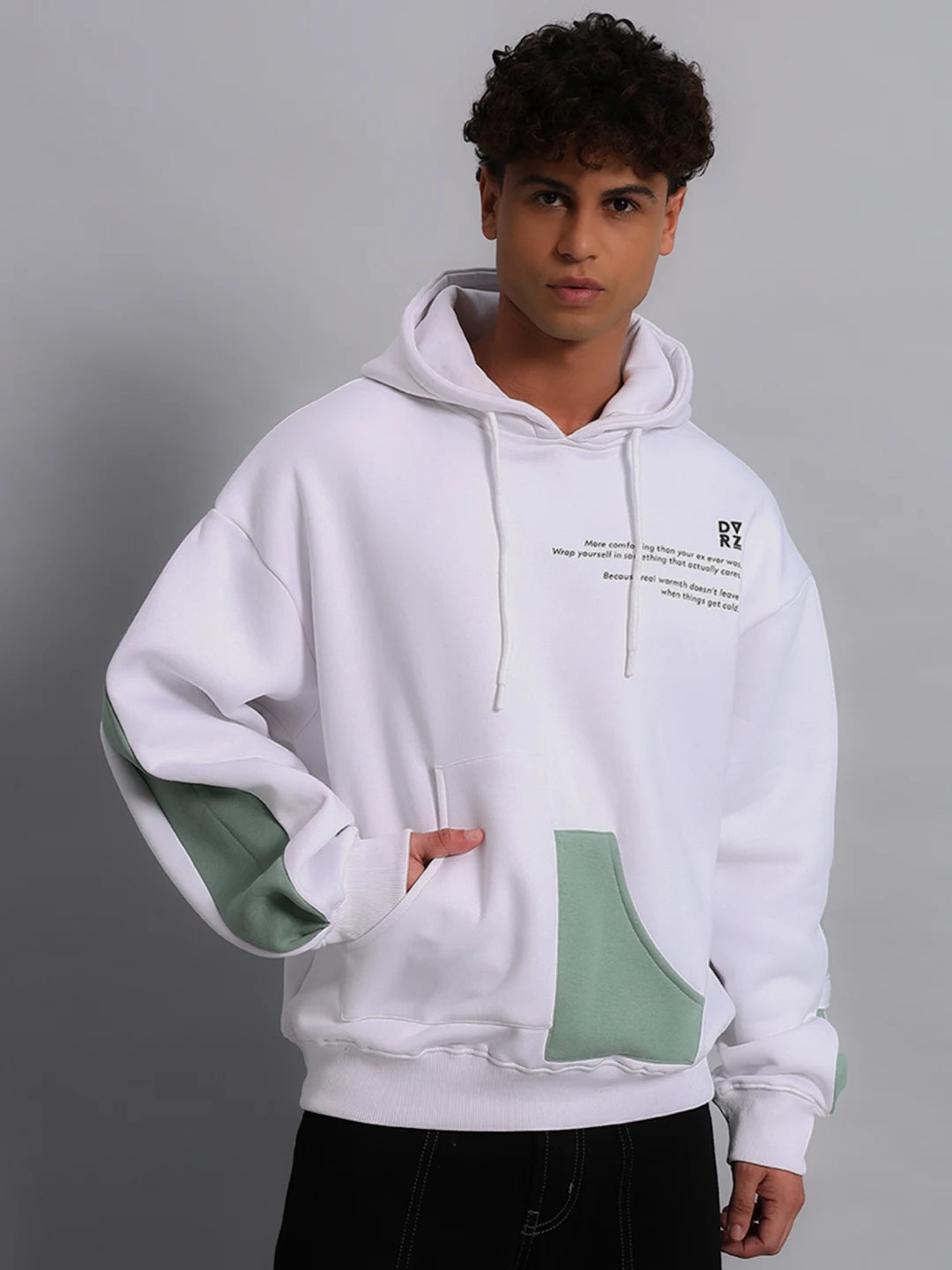 Asymmetrical Hoodie Men's