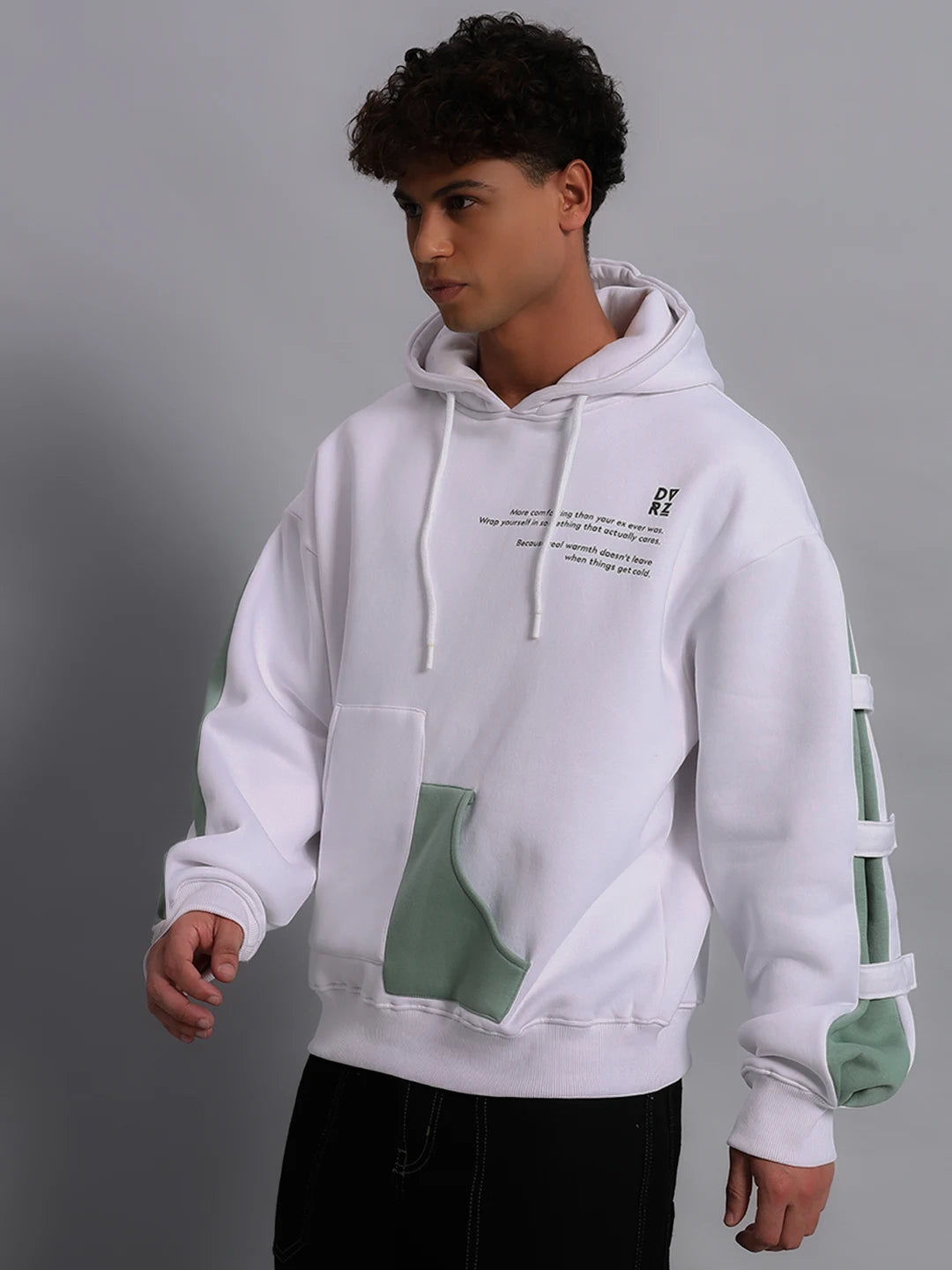 Asymmetrical Hoodie Men's