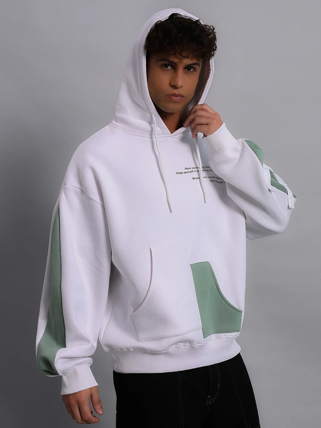 Asymmetrical Hoodie Men's
