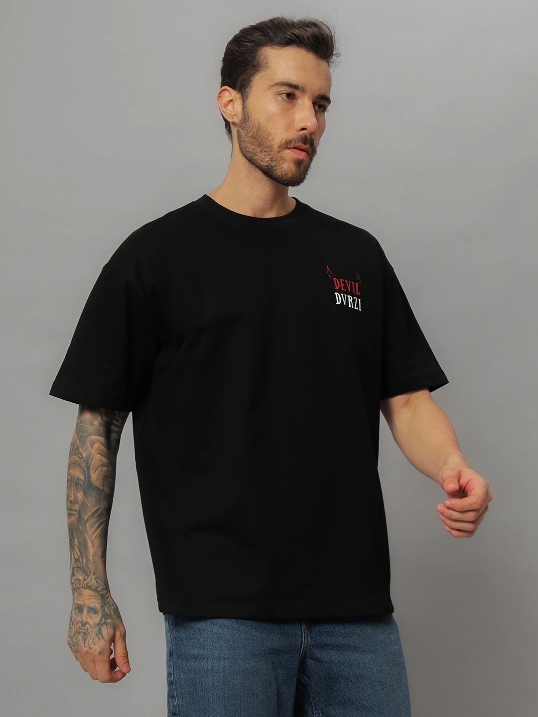 Black Diabolical Deal Tee Men's