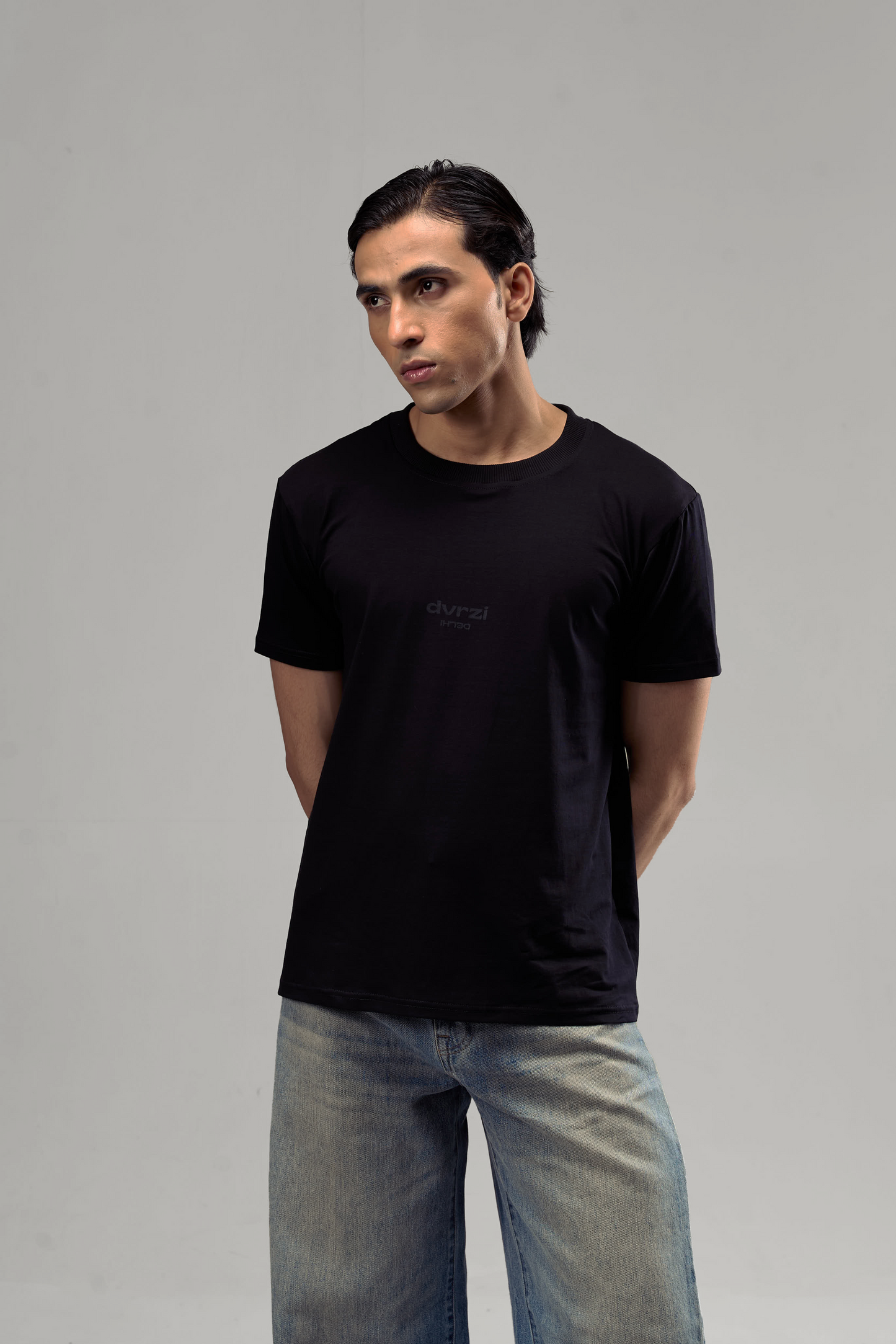 Black Muscle Tee
