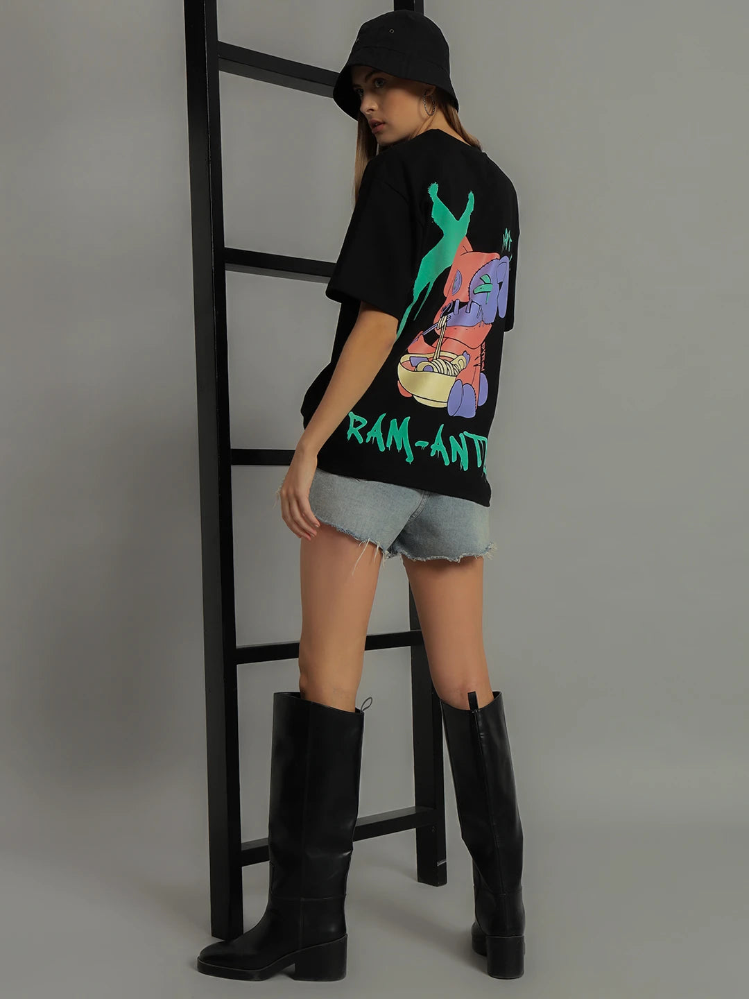 Black Ram-Antic Tee Women's