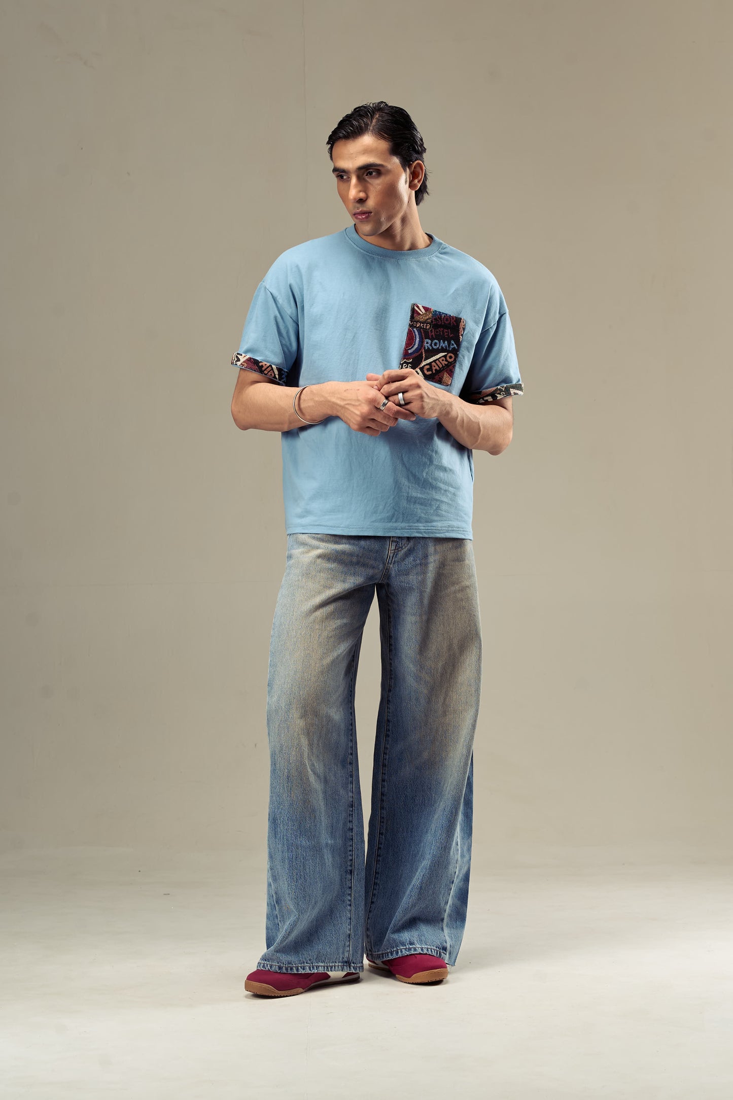 Blue Travel Tee