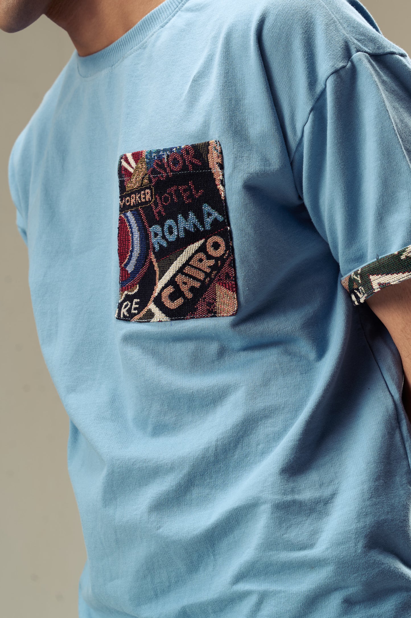 Blue Travel Tee
