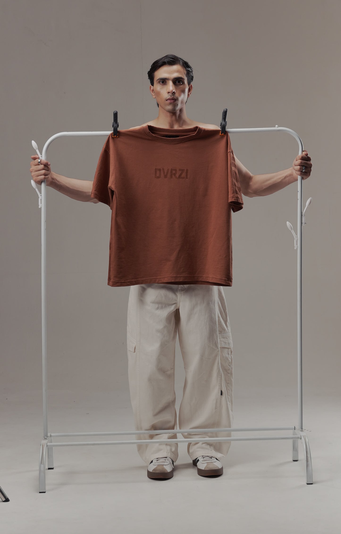 Brown Dual Personality Tee