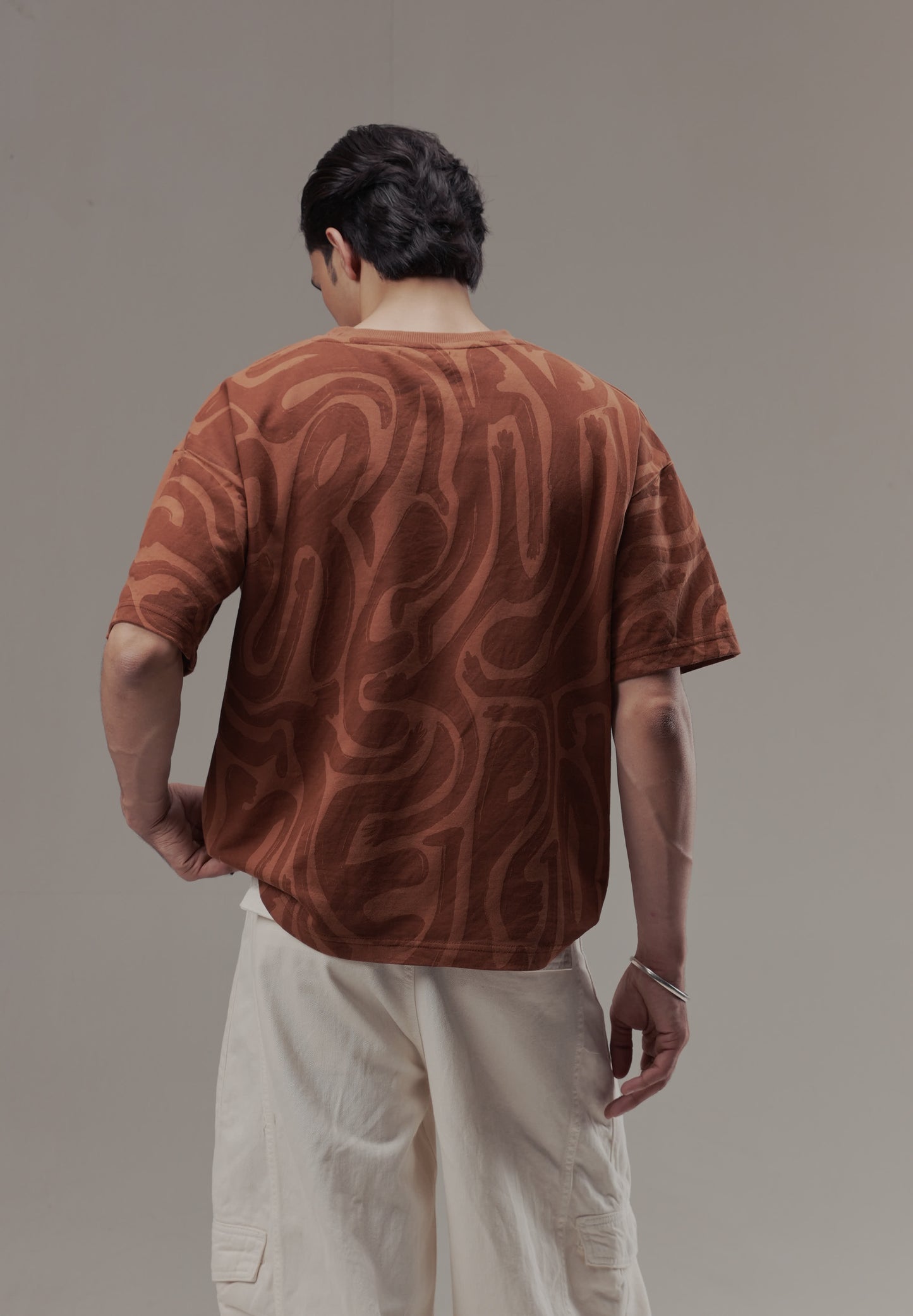 Brown Dual Personality Tee