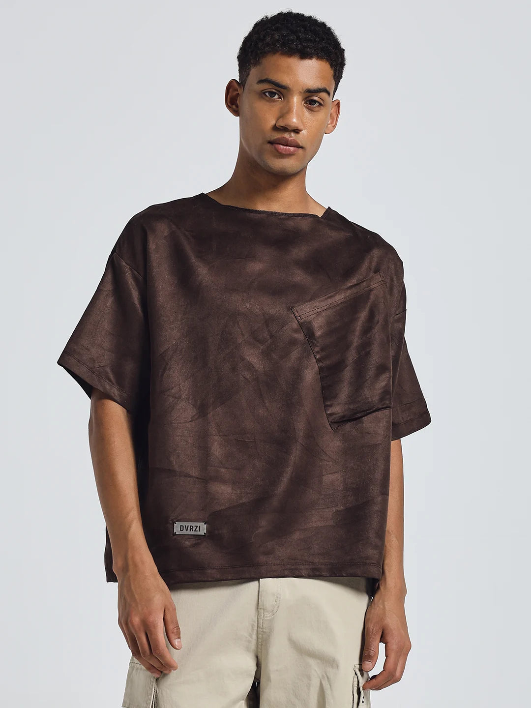 Cocoa Suede Tee