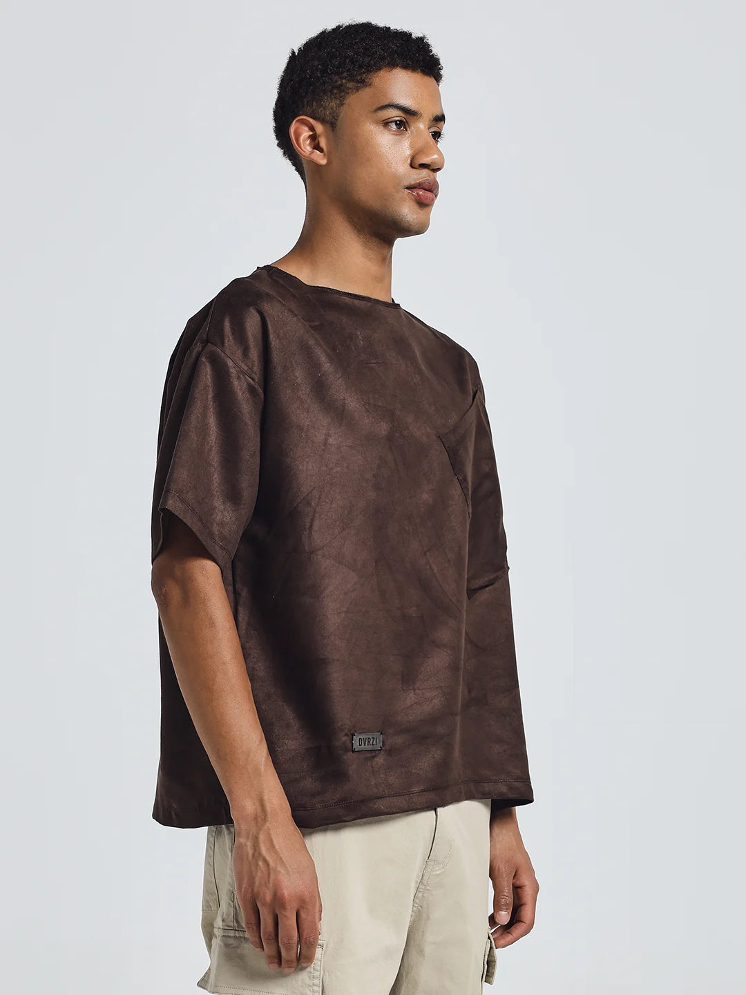 Cocoa Suede Tee
