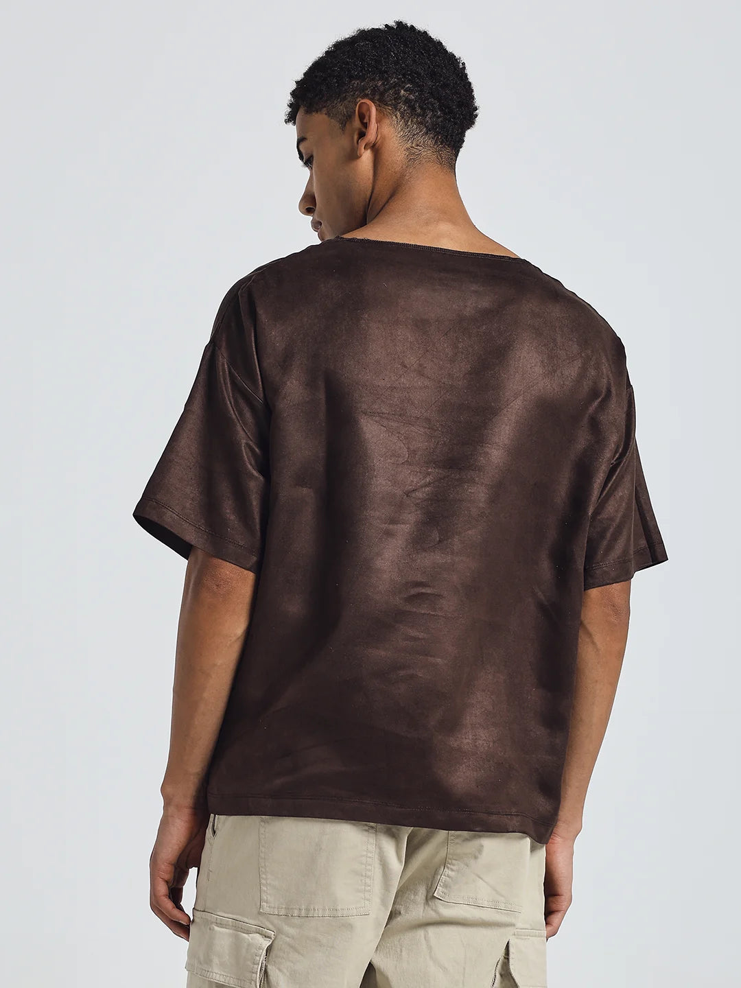 Cocoa Suede Tee