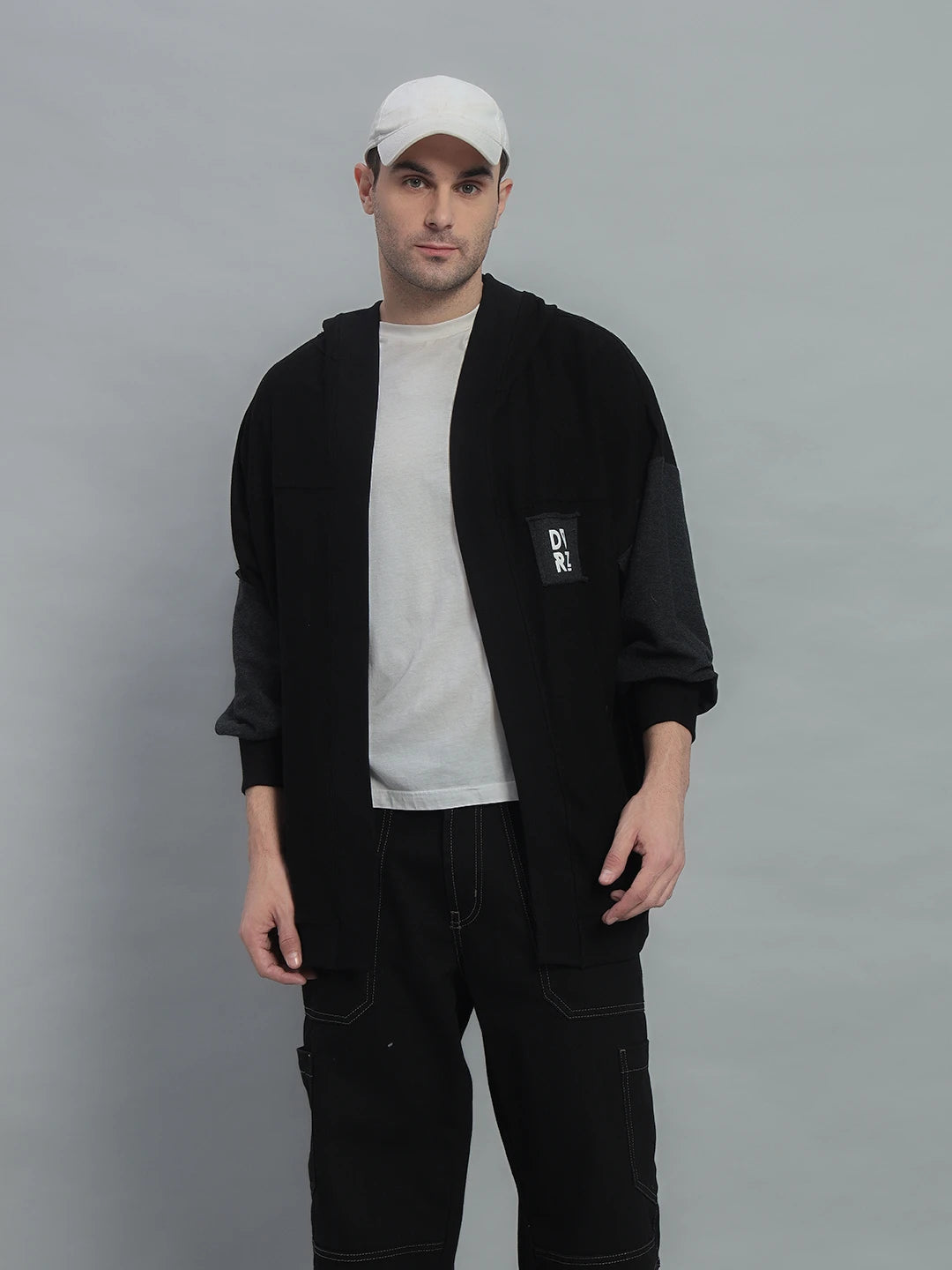 Dual Tone Open Jacket Men's