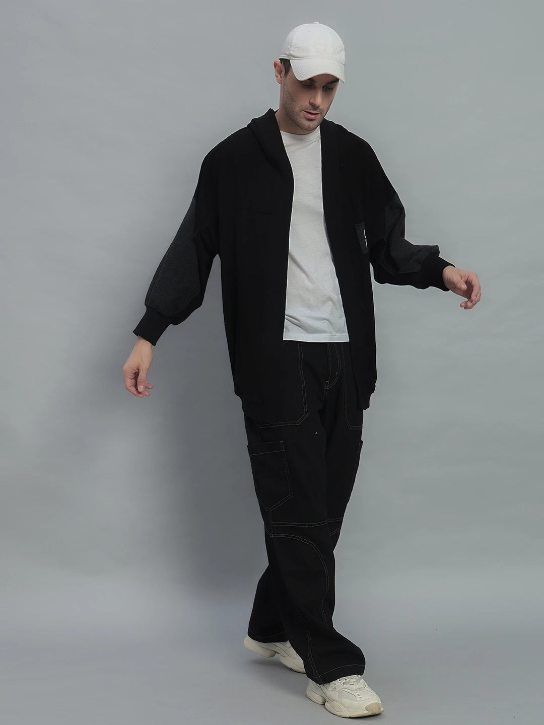 Dual Tone Open Jacket Men's