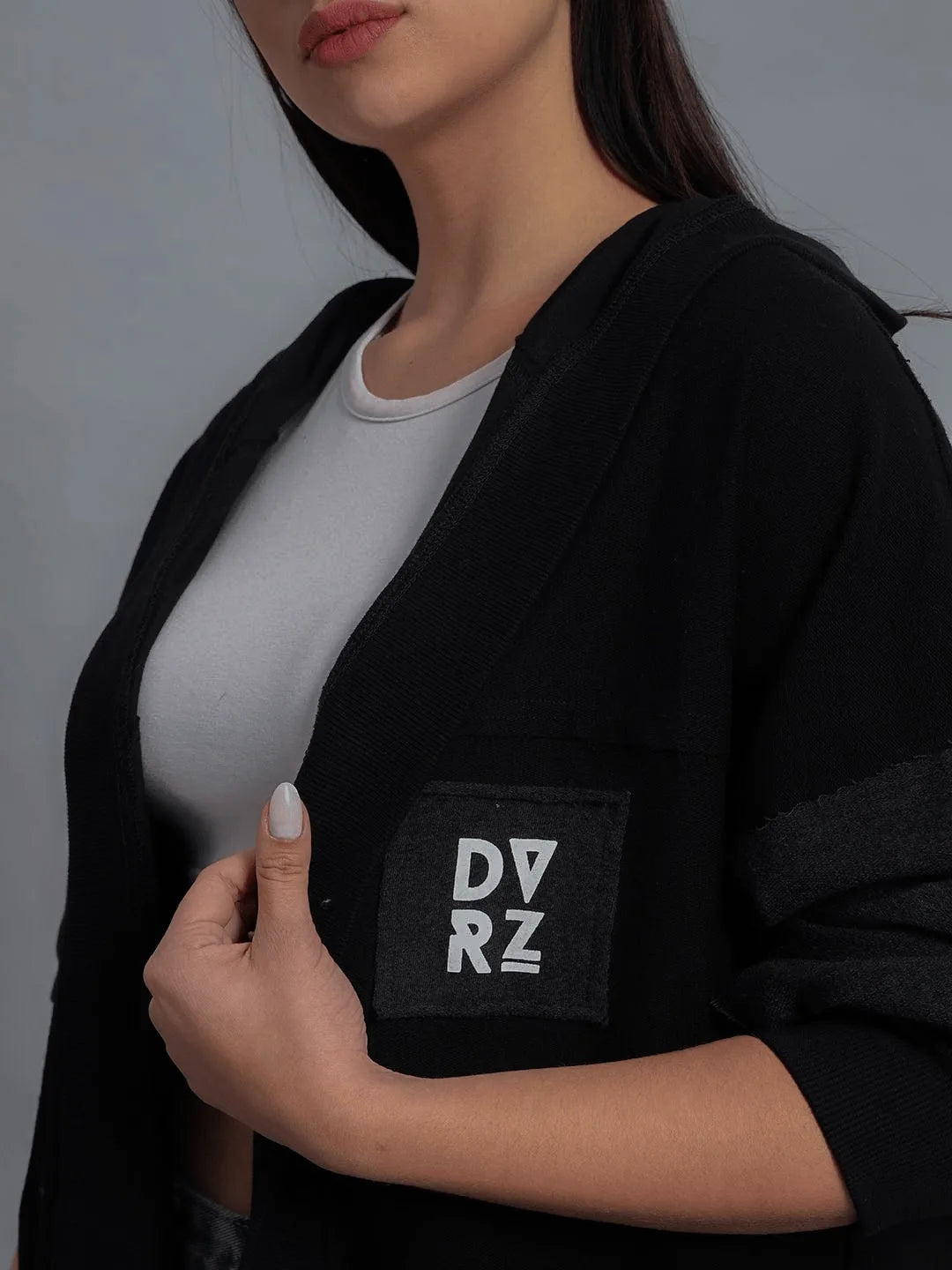 Dual Tone Open Jacket Women's