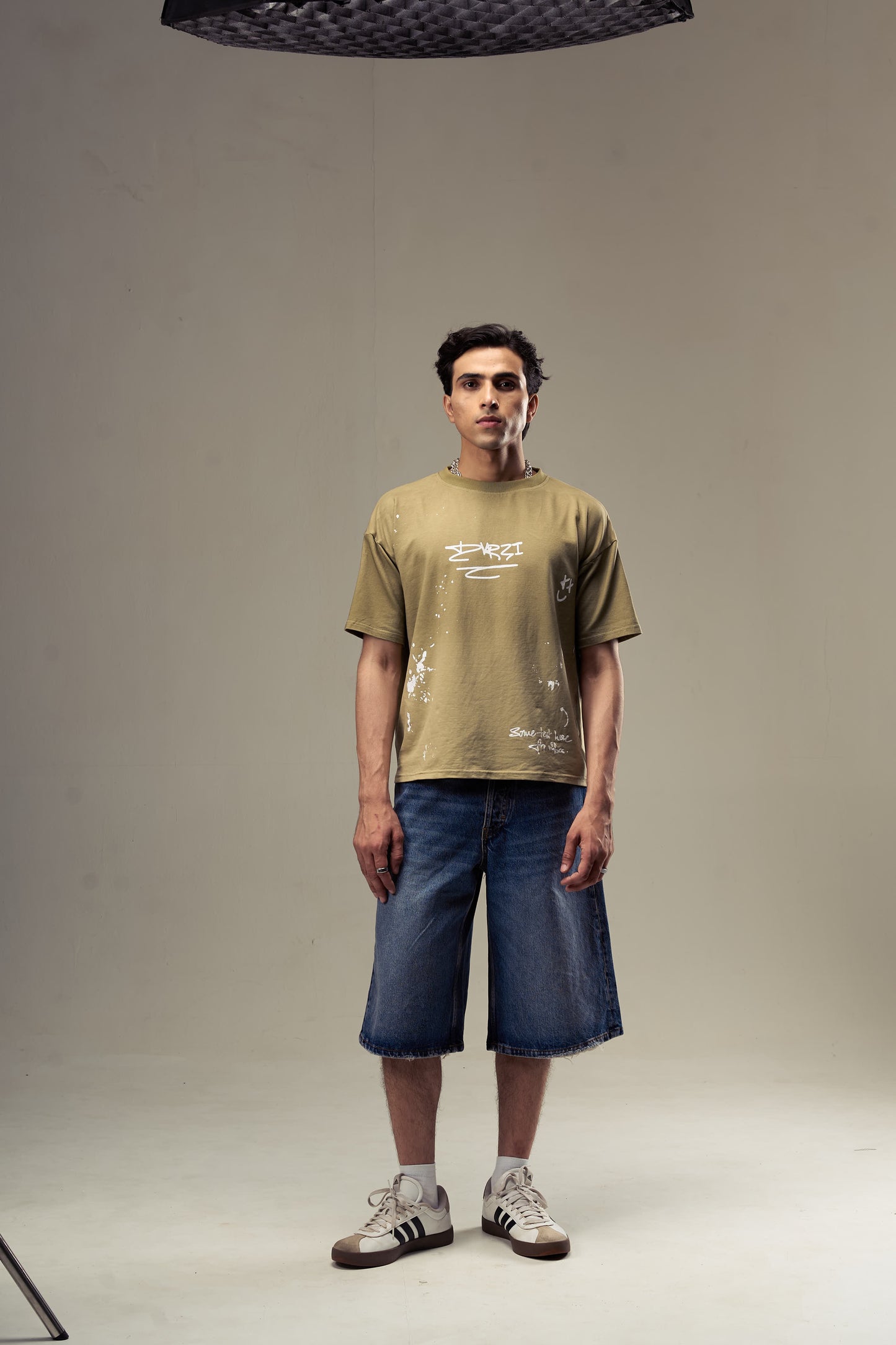 Green painters Tee Mens
