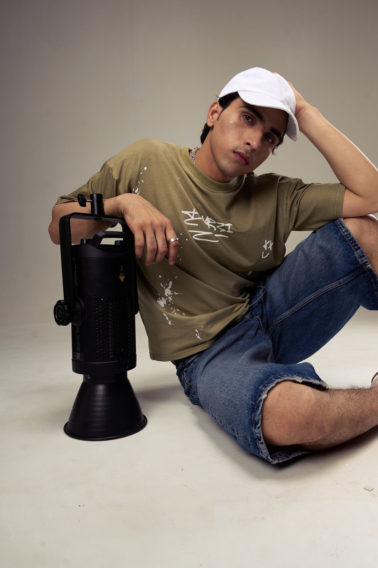 Green painters Tee Mens