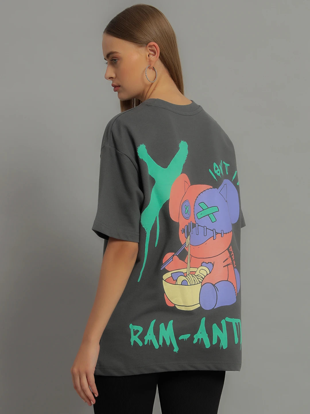 Grey Ram-Antic Tee Women's
