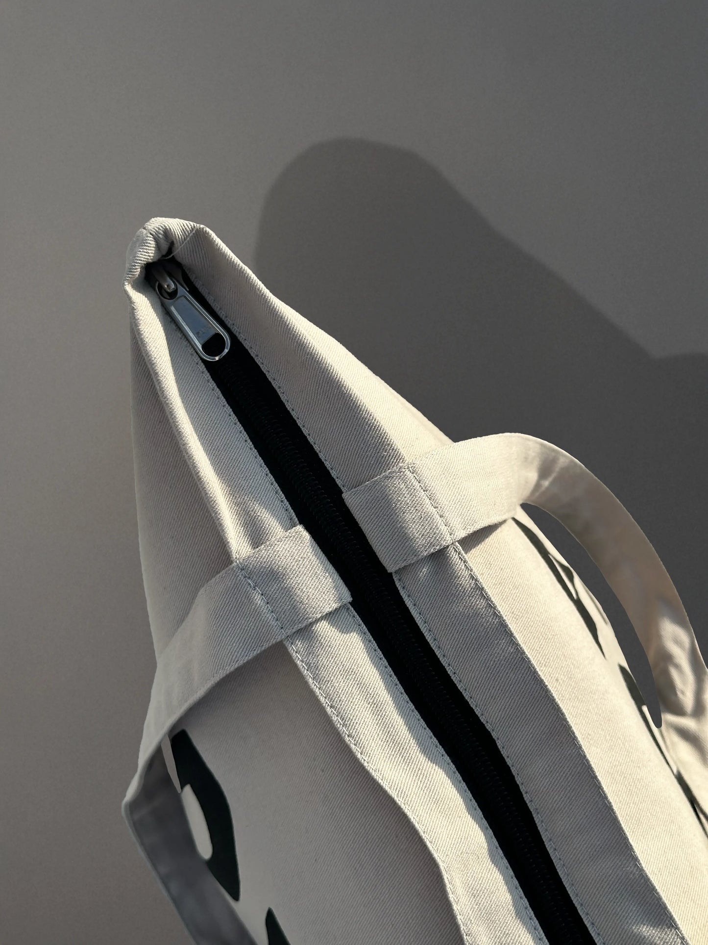 Ivory White Tote Bag