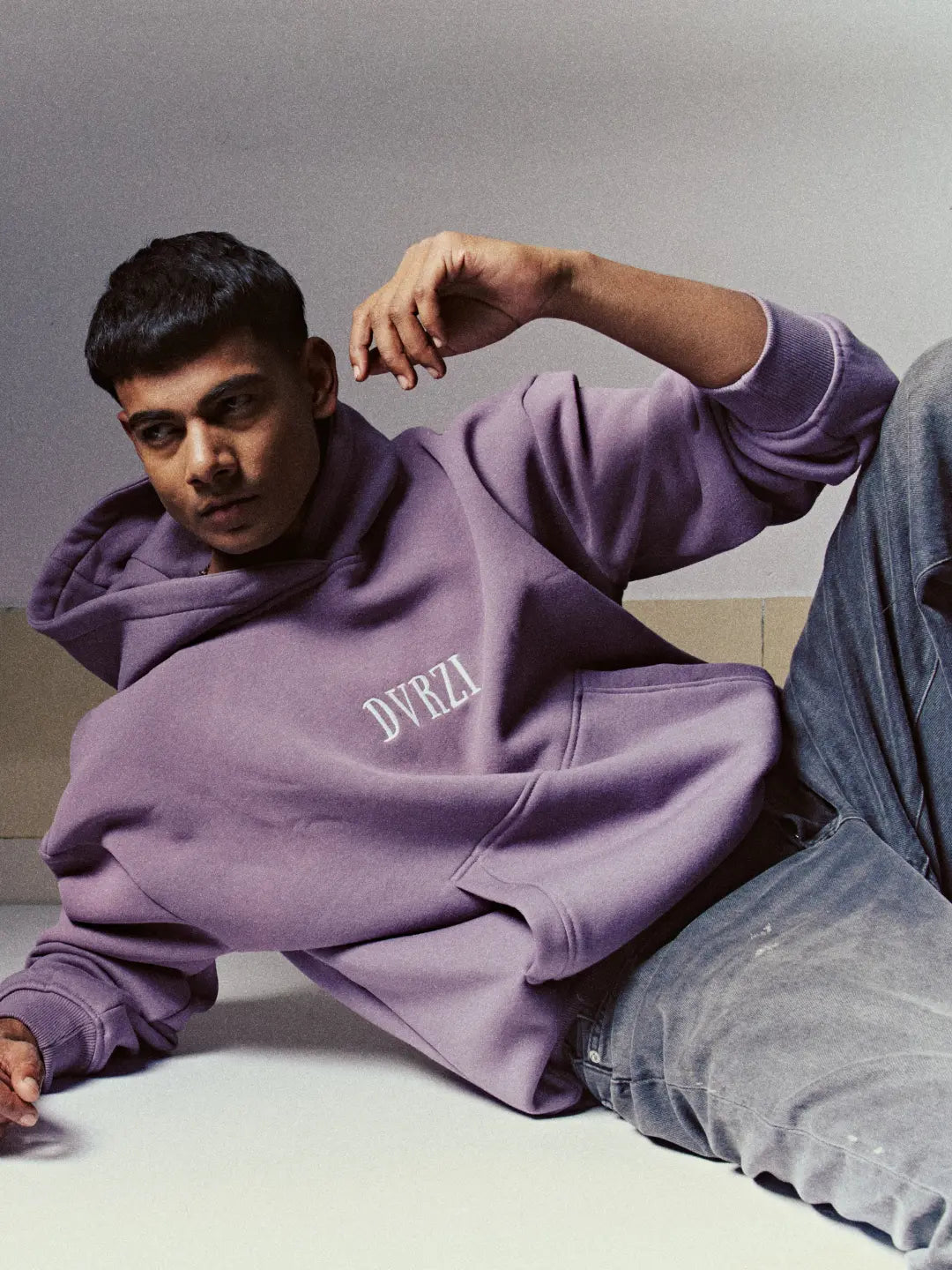 Lilac Shaded Hoodie