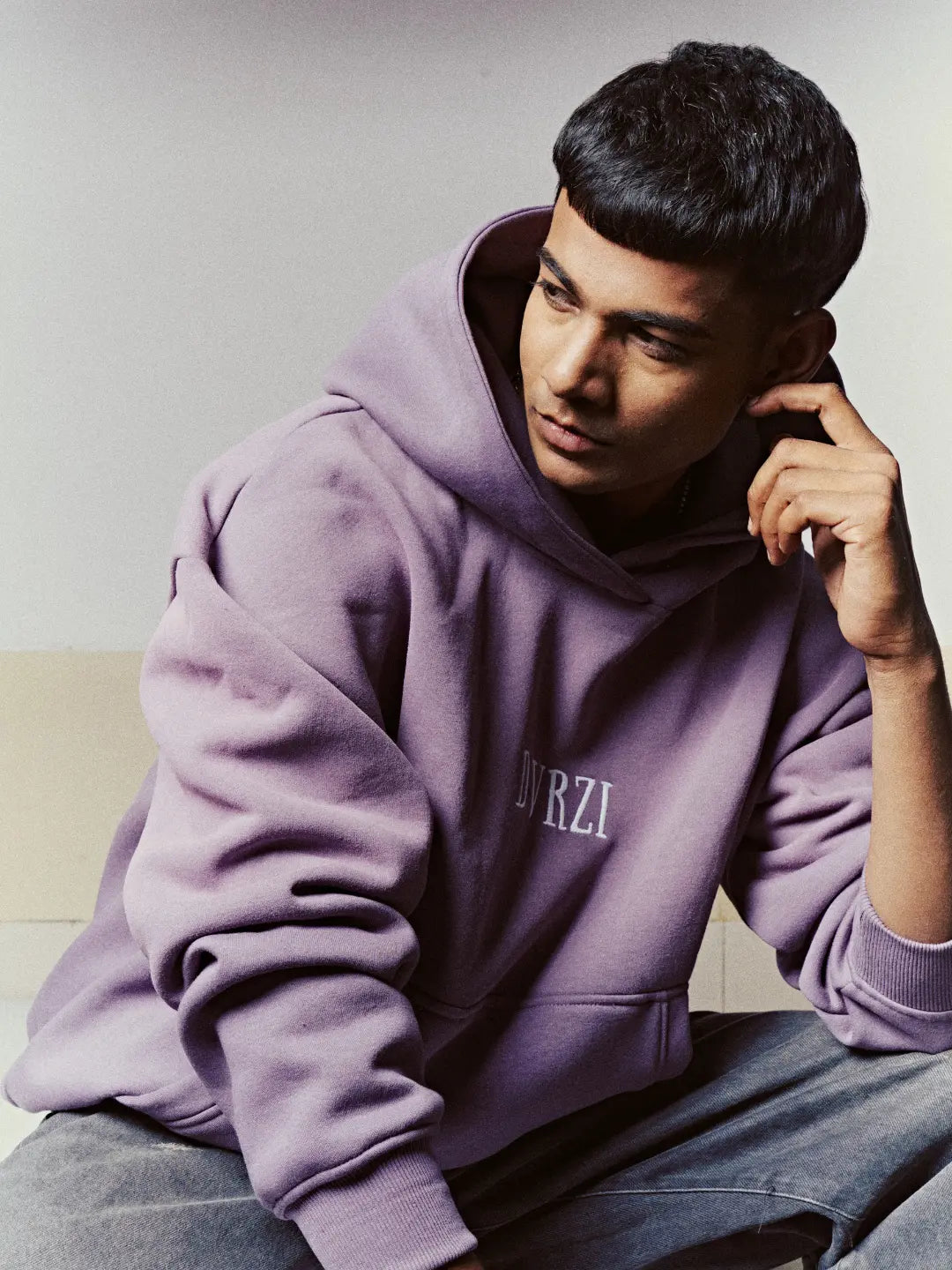 Lilac Shaded Hoodie
