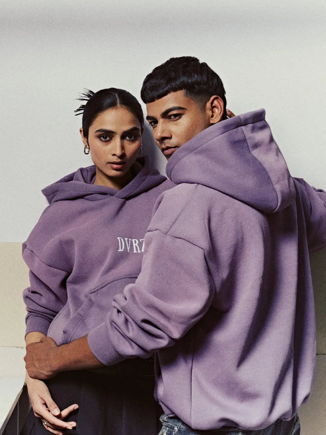 Lilac Shaded Hoodie