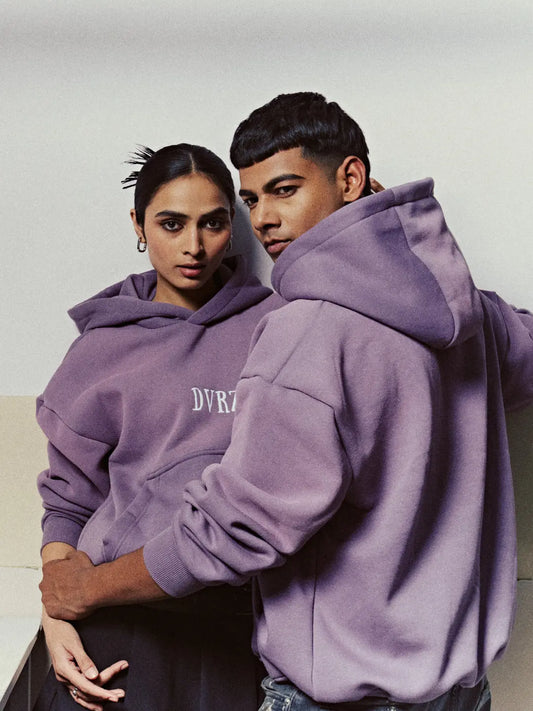 Lilac Shaded Hoodie