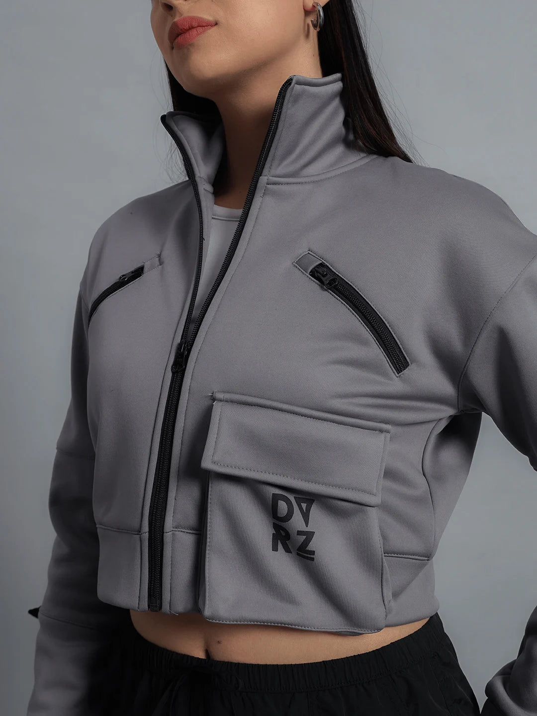 Metallic Utility Jacket Women's