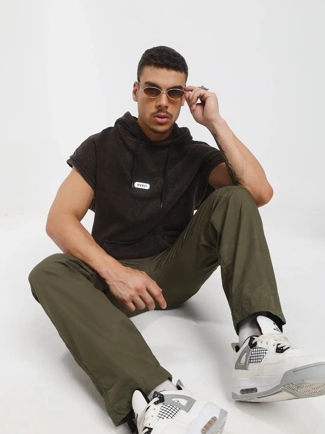 Rustic Sleeveless Hoodie