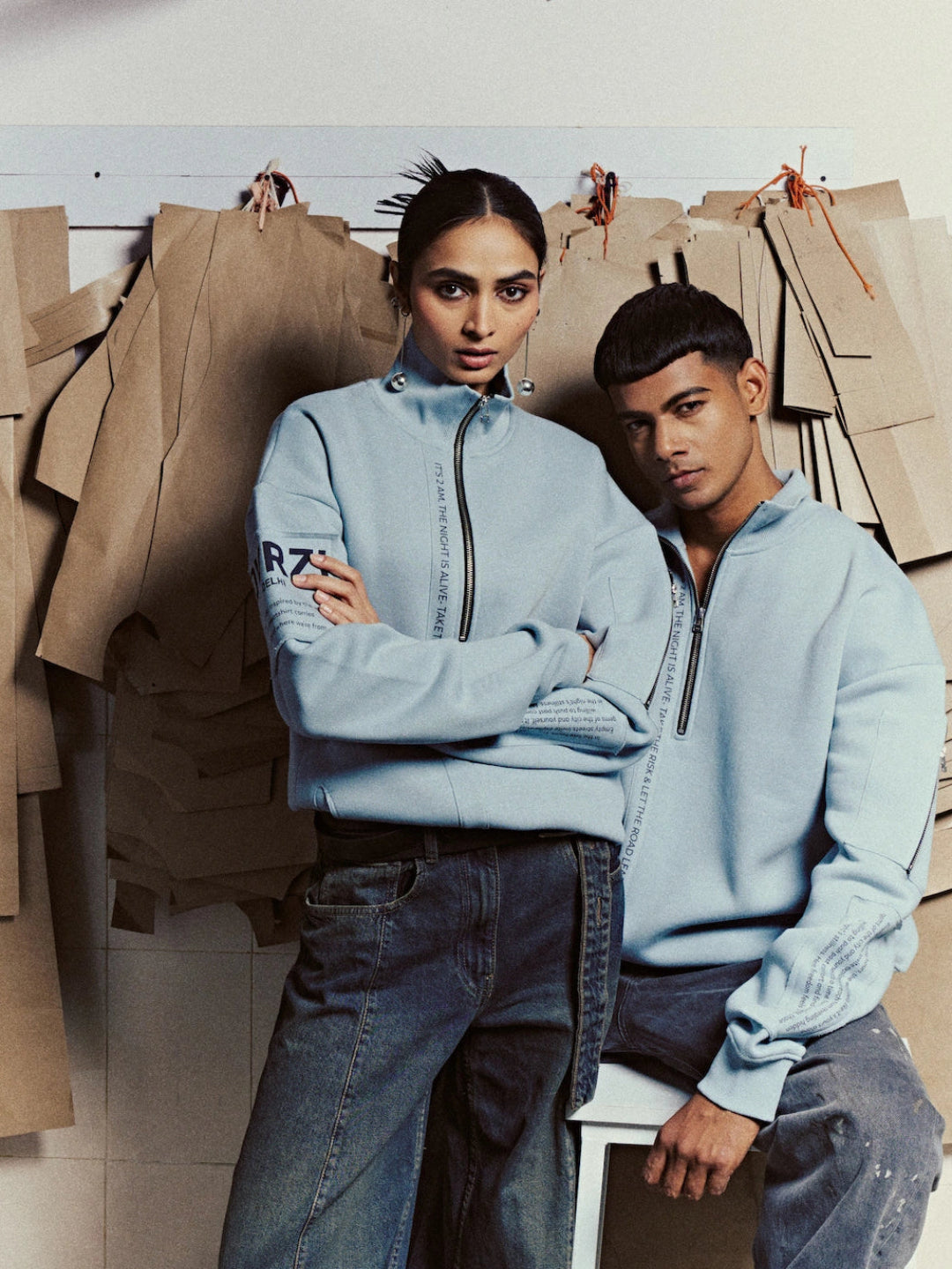 The 2 AM Zip-up Sweatshirt Women's