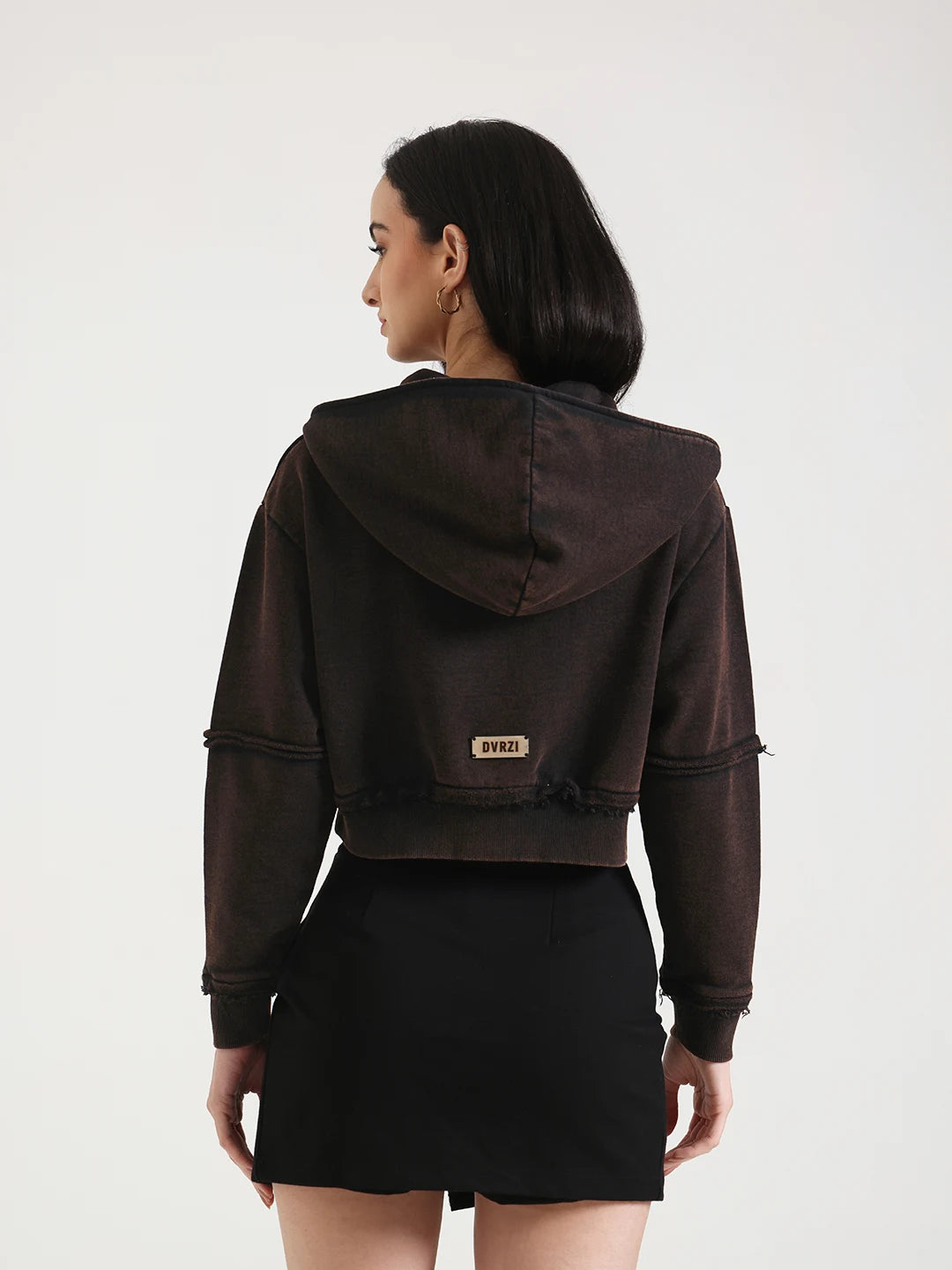 Vintage Brown Cropped Jacket