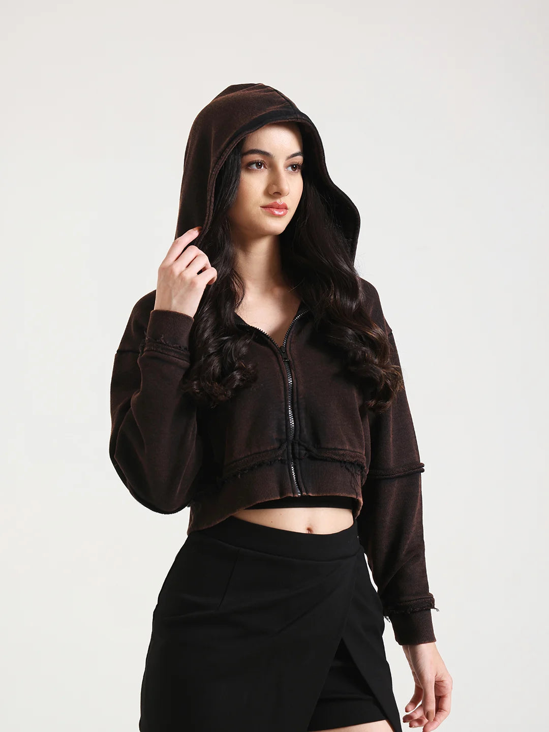 Vintage Brown Cropped Jacket